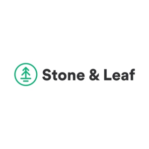stoneandleafcbd brand logo for stoneandleafcbd.com