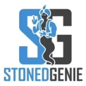 stonedgenie brand logo for stonedgenie.com