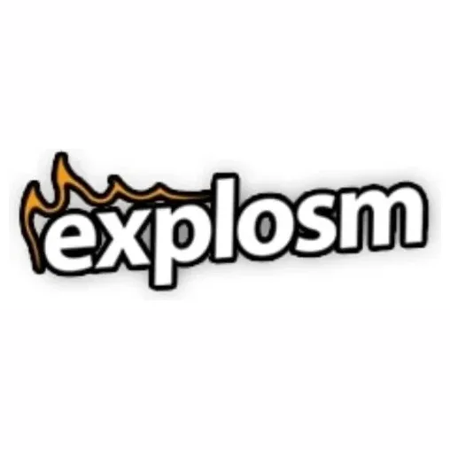 Explosm brand logo for store.explosm.net