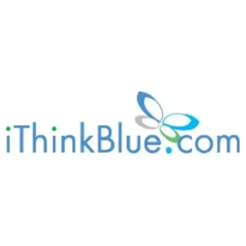 Ithinkblue brand logo for store.ithinkblue.com