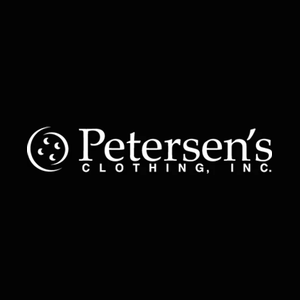 Petersensclothing brand logo for store.petersensclothing.com