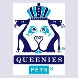 Queeniespets brand logo for store.queeniespets.com