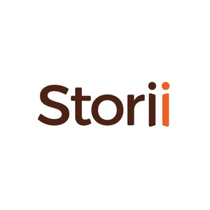 Storii brand logo for buy.storii.com