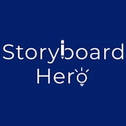 storyboardhero brand logo for storyboardhero.ai