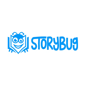 storybug brand logo for storybug.com
