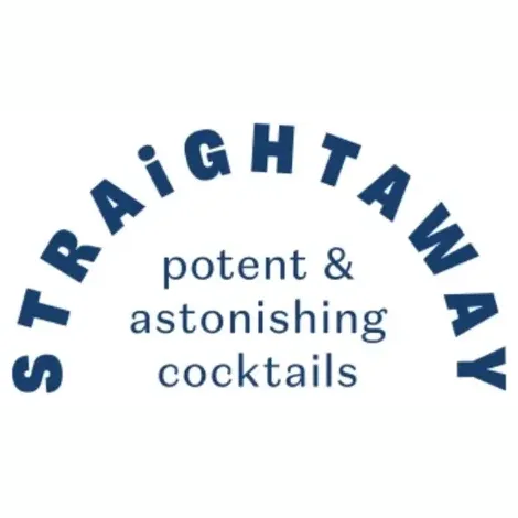 straightawaycocktails brand logo for straightawaycocktails.com