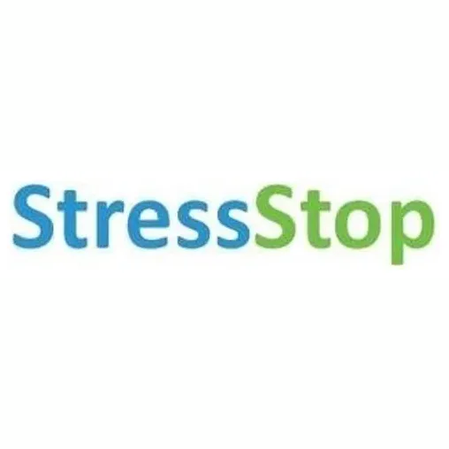 stressstop brand logo for stressstop.com