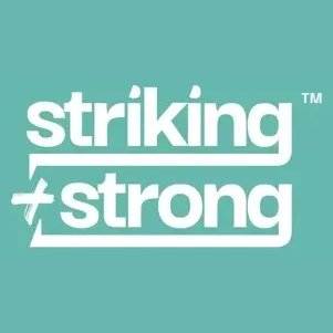 strikingandstrong brand logo for strikingandstrong.com