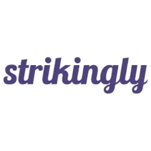 strikingly brand logo for strikingly.com