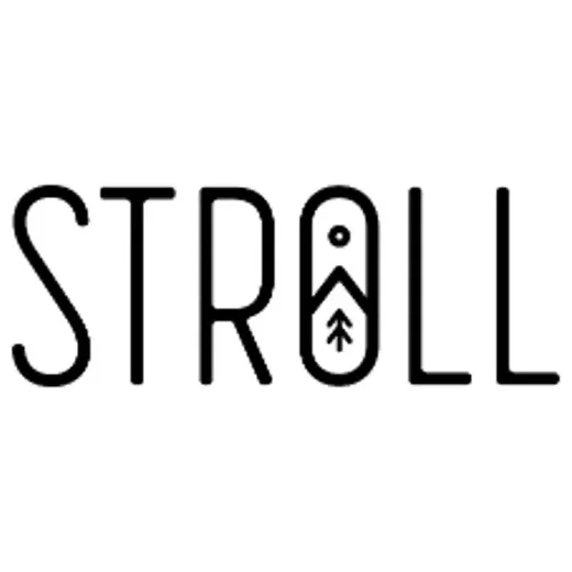 stroll brand logo for stroll.com