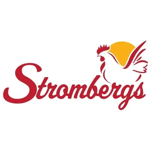Stromberg's brand logo for strombergschickens.com