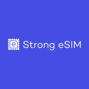 Strong eSim brand logo for strongesim.com