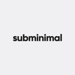 Subminimal brand logo for subminimal.com