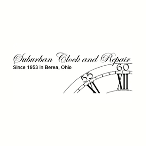 suburbanclock brand logo for suburbanclock.com
