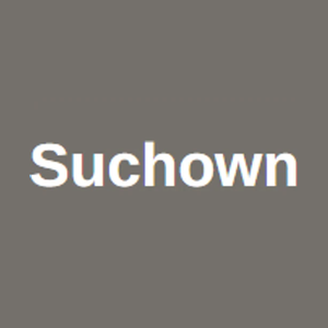 suchown brand logo for suchown.com