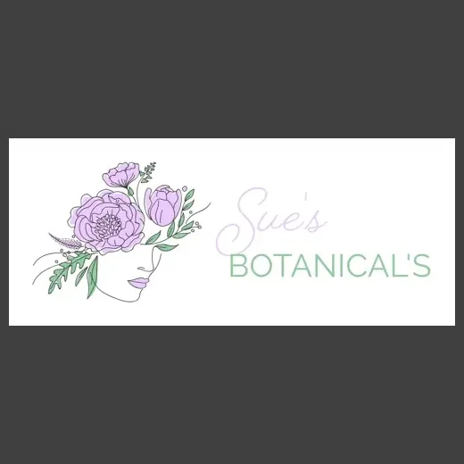 suesbotanicals brand logo for suesbotanicals.com