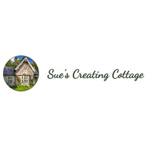 suescreatingcottage brand logo for suescreatingcottage.com