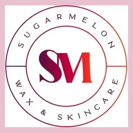 sugarmelonwax brand logo for sugarmelonwax.com