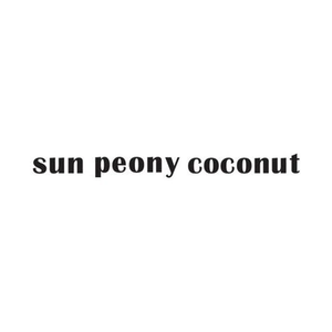 Sun Peony Coconut brand logo for sunpeonycoconut.com