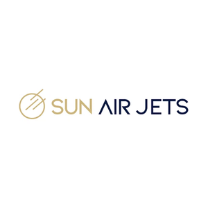 sunairjets brand logo for sunairjets.com