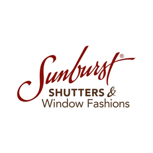 sunburstshutters brand logo for sunburstshutters.com