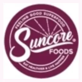 suncorefoods brand logo for suncorefoods.com