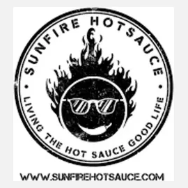sunfirehotsauce brand logo for sunfirehotsauce.com