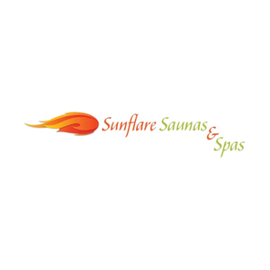sunflaresaunas brand logo for sunflaresaunas.com