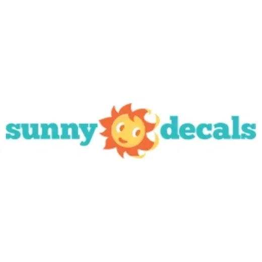 sunnydecals brand logo for sunnydecals.com