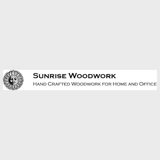 sunrisewoodwork brand logo for sunrisewoodwork.com