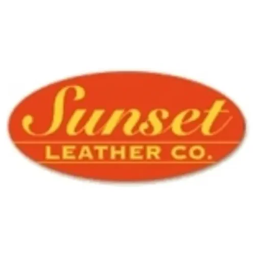 sunsetleather brand logo for sunsetleather.com
