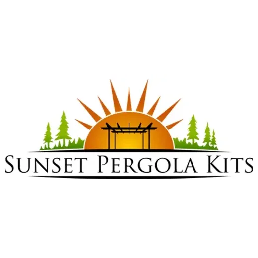 sunsetpergolas brand logo for sunsetpergolas.com