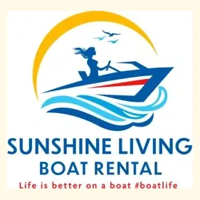 sunshinelivingboatrental brand logo for sunshinelivingboatrental.com