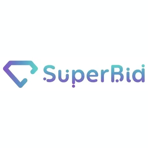 superbid brand logo for superbid.io