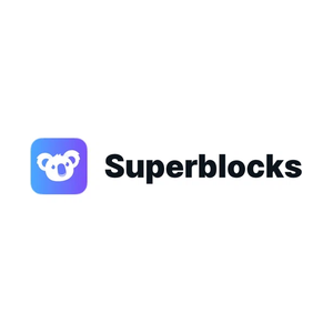 superblocks brand logo for superblocks.com