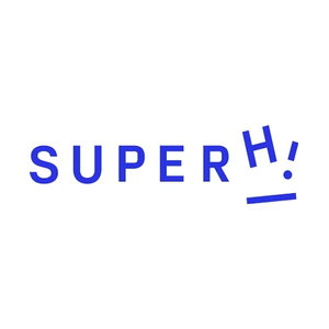 superhi brand logo for superhi.com