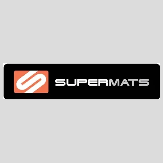 supermats brand logo for supermats.com