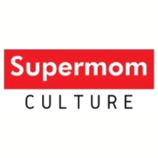supermomculture brand logo for supermomculture.com