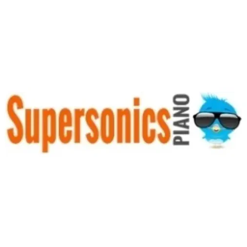 supersonicspiano brand logo for supersonicspiano.com