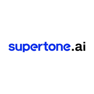 supertone brand logo for supertone.ai
