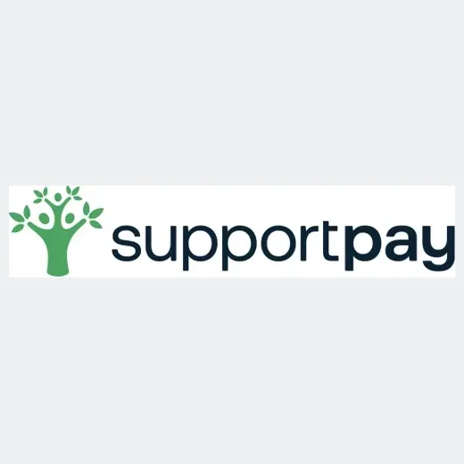 supportpay brand logo for supportpay.com
