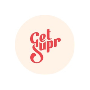 Supr brand logo for getsupr.com