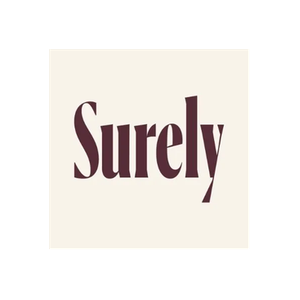 Surely brand logo for drinksurely.com