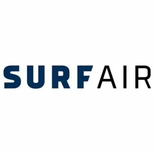 surfair brand logo for surfair.com