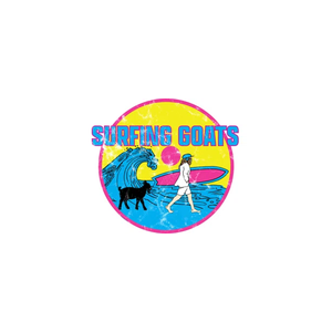 surfinggoats brand logo for surfinggoats.com