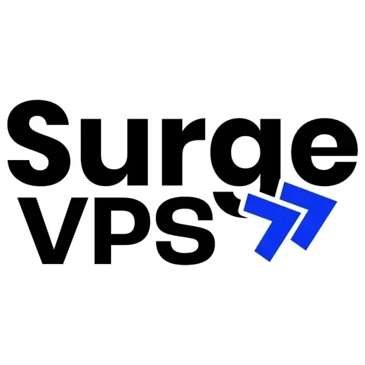 surgevps brand logo for surgevps.com