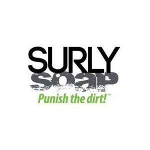 surlysoap brand logo for surlysoap.com