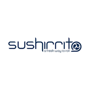 sushirrito brand logo for sushirrito.com
