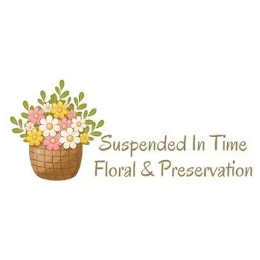 suspendedintimefloral brand logo for suspendedintimefloral.com