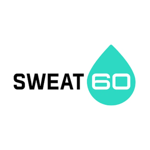 sweat60fitness brand logo for sweat60fitness.com